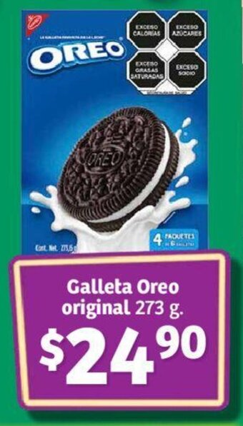 Galleta Oreo original 273g