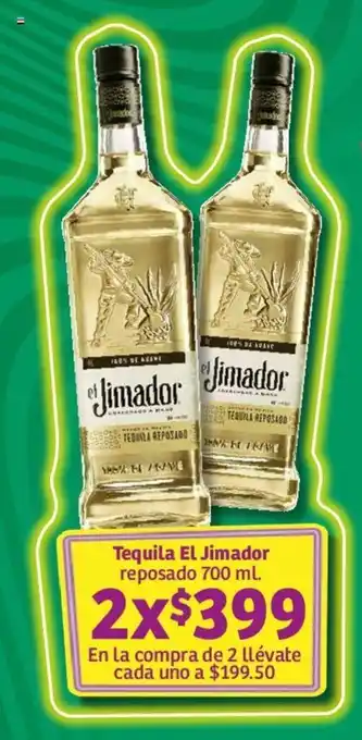 Soriana Híper Tequila El Jimador reposado 700ml x 2 oferta