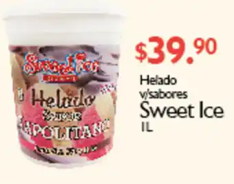 Helado V/Sabores Sweet Ice 1L