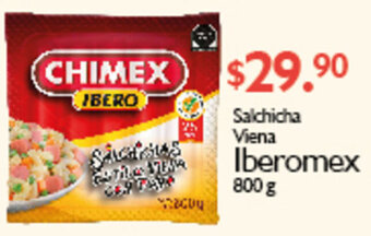Salchicha Viena Iberomex 800g