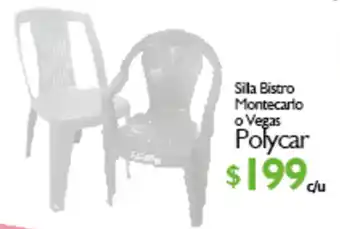 Sila Bistro Montecarlo O Vegas Polycar
