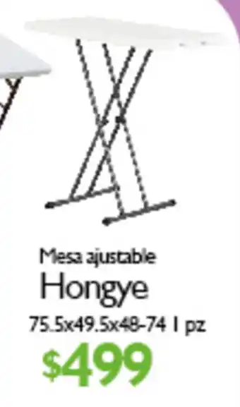 Arteli Mesa Ajustable Hongye oferta