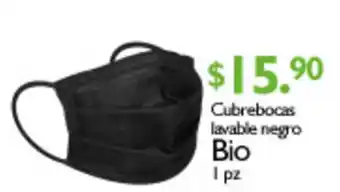 Arteli Cubrebocas Lavable Negro Bio oferta