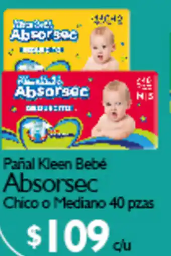 Pañal Kleen Bebé Absorsec