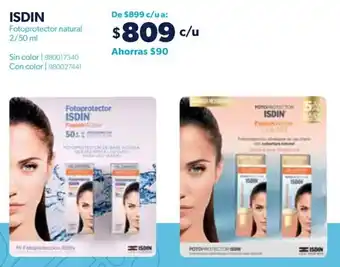 Sam's Club ISDIN Fotoprotector natural 2/50 ml oferta