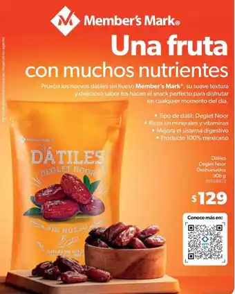 Dátiles Deglet Noor Deshuesados 908g