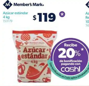 Sam's Club Member's Marke Azúcar estándar 4kg oferta