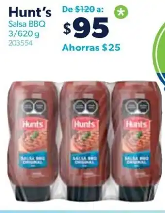 Sam's Club Hunt's Salsa BBQ 3/620 g 203554 oferta