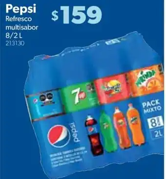 Sam's Club Pepsi Refresco multisabor 8/2L oferta