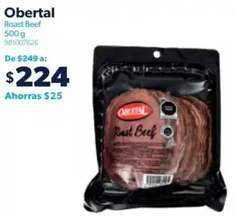 Obertal Roast Beef 500 g 981007626