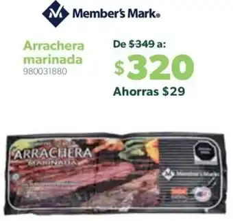 Sam's Club Member's Mark® Arrachera marinada 980031880 oferta