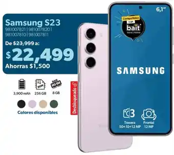 Sam's Club Samsung S23 oferta