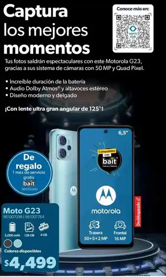 Sam's Club Moto G23 oferta