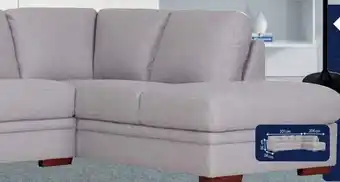 Sam's Club Sala seccional Tapizada en tela con patas de madera oferta