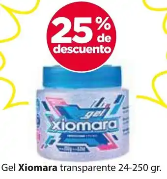 Zorro Gel Xiomara transparente 24-250 gr. oferta