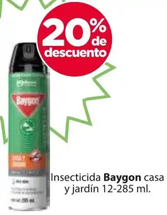 Insecticida Baygon casa y jardín 12-285 ml.