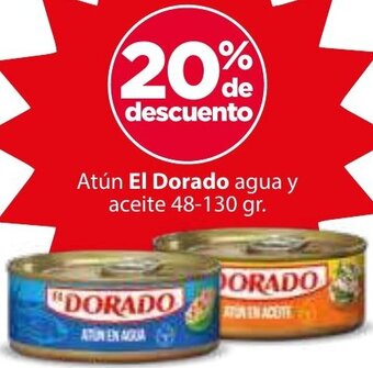 Atún El Dorado agua y aceite 48-130 gr.