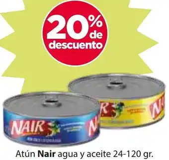 Zorro Atún Nair agua y aceite 24-120 gr. oferta