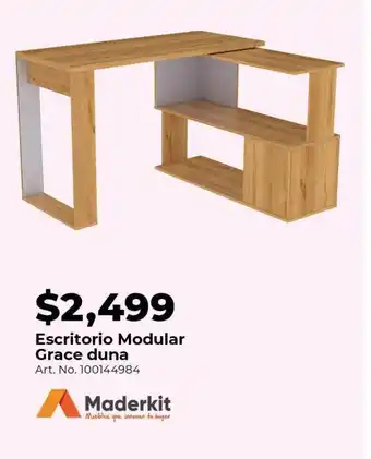 Escritorio modular grace duna