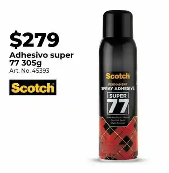 Office Depot Adhesivo super 77 305g oferta