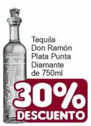 Tequila Don Ramón Plata Punta Diamante de 750ml