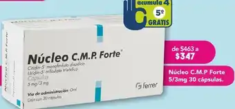 Farmacia San Pablo Nucleo cmp forte cap 5mg caj c/30 oferta
