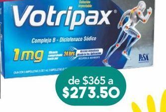 Farmacia San Pablo Votripax l sol 5mg amp c/1 oferta