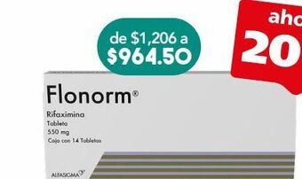Farmacia San Pablo Flonorm tab 550mg caj c/14 oferta