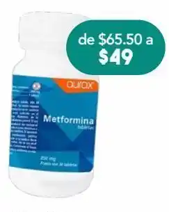 Farmacia San Pablo Aurax metformina 850mg c/30 tab oferta