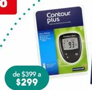 Farmacia San Pablo Contour plus glucometro c/1pz oferta
