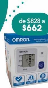 Farmacia San Pablo Omron baumanometro hem-6122 c/1pza oferta
