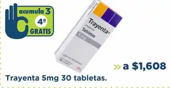 Farmacia San Pablo Trayenta 5mg 30tabs oferta