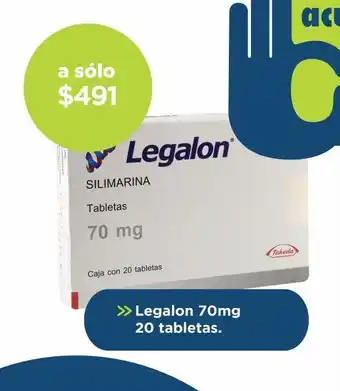 Farmacia San Pablo Legalon 70mg 20 tabs oferta