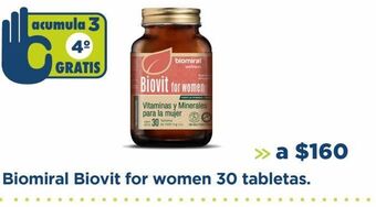 Biomiral biovit for women 30 tabs