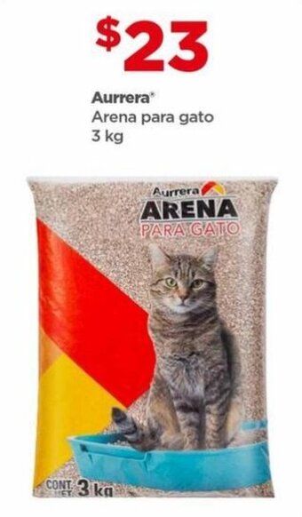 Bodega Aurrerá Aurrera Arena para gato 3kg oferta