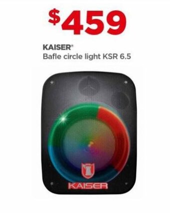 Bodega Aurrerá KAISER Bafle circle light KSR 6.5 oferta