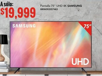 Pantalla 75" UHD 4K SAMSUNG 8806092057463