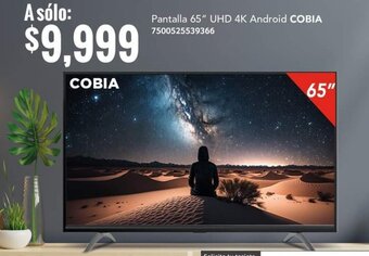 City Club Pantalla 65" UHD 4K Android COBIA 7500525539366 oferta