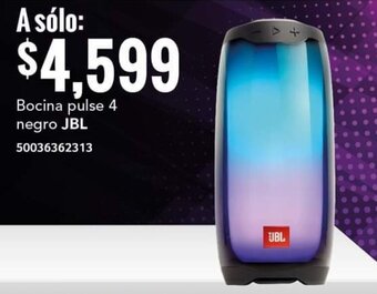 City Club Bocina pulse 4 negro JBL 50036362313 oferta