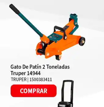 Gato De Patín 2 Toneladas Truper 14944