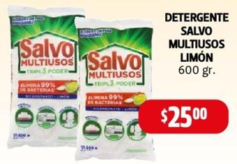 Farmacias Guadalajara DETERGENTE SALVO MULTIUSOS LIMÓN 600GR oferta