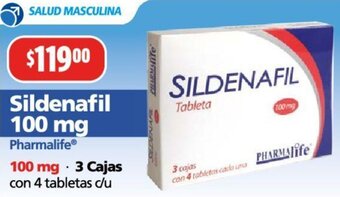 Farmacias Guadalajara Sildenafil 100 mg oferta
