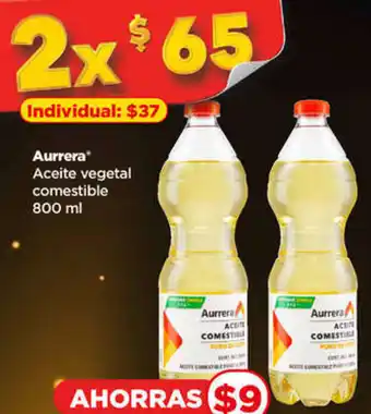 Bodega Aurrerá Aurrera Aceite vegetal comestible 800 ml oferta