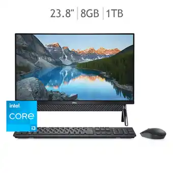 Dell Inspiron All In One 23.8" Intel® Core™ i3-1115G4 de 11th Generación