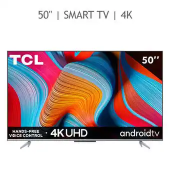 TCL Pantalla 50" 4K UHD ANDROID TV