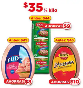 Bodega Aurrerá FUD JAMÓN DE PIERNA HORNEADO oferta