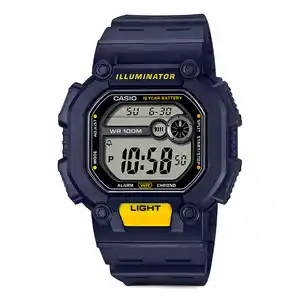 RadioShack Reloj Casio W-737H-2AVCF / Azul con amarillo oferta