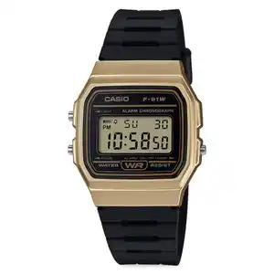 Reloj Casio F-91WM-9ACF / Negro con dorado