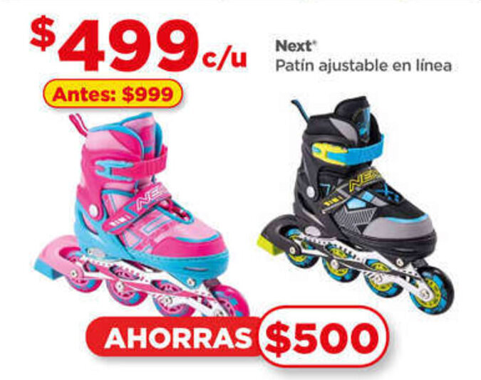 Bodega Aurrerá Next Patin ajustable en línea oferta