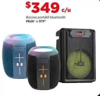 Bocina portátil bluetooth Misik" o STF